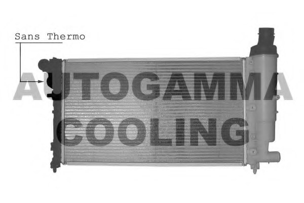 AUTOGAMMA 102845 Radiator, engine cooling